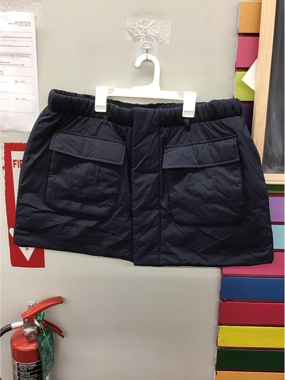 Kbb kahlana puffer mini skort winter XL navy new from target